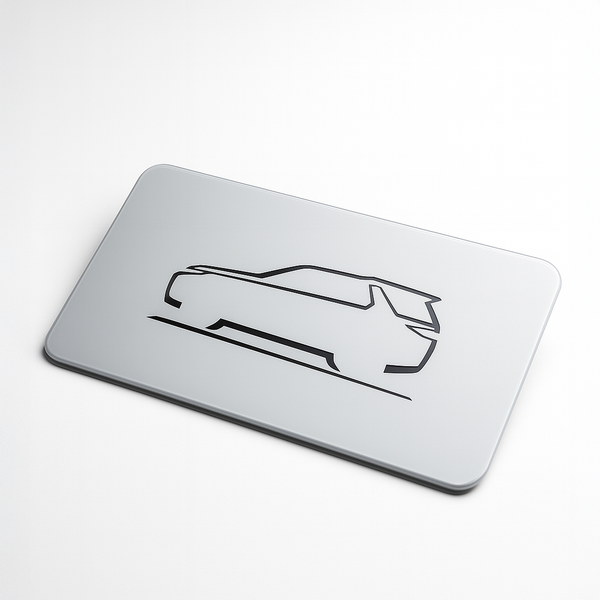 Bespoke Shape Number Plate Covers